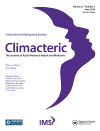 Cover image for Climacteric, Volume 27, Issue 3