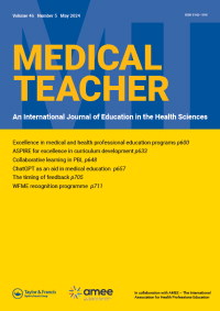 Cover image for Medical Teacher, Volume 46, Issue 5