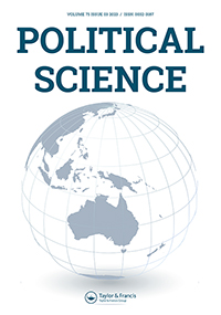Cover image for Political Science, Volume 75, Issue 3