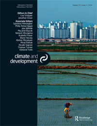 Cover image for Climate and Development, Volume 16, Issue 5