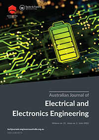 Cover image for Australian Journal of Electrical and Electronics Engineering, Volume 21, Issue 2