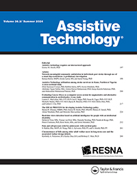 Cover image for Assistive Technology, Volume 36, Issue 3