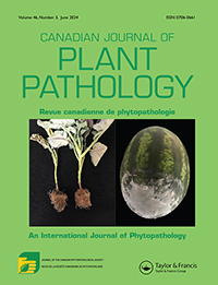 Cover image for Canadian Journal of Plant Pathology