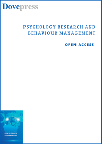 Cover image for Psychology Research and Behavior Management, Volume 16, Issue 
