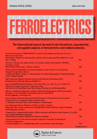 Cover image for Ferroelectrics, Volume 618, Issue 3