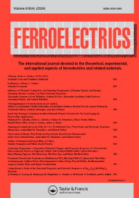 Cover image for Ferroelectrics, Volume 618, Issue 4