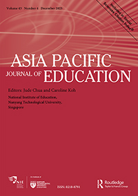 Cover image for Asia Pacific Journal of Education, Volume 43, Issue 4
