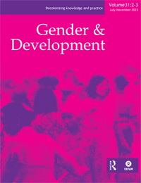 Cover image for Gender & Development, Volume 31, Issue 2-3