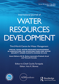 Cover image for International Journal of Water Resources Development, Volume 40, Issue 3