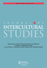Cover image for Journal of Intercultural Studies, Volume 45, Issue 1