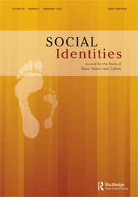 Cover image for Social Identities, Volume 29, Issue 5