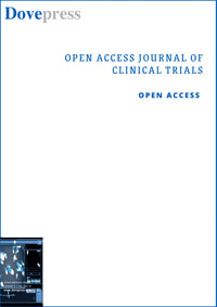 Cover image for Open Access Journal of Clinical Trials, Volume 14, Issue 