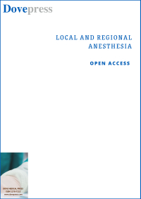 Cover image for Local and Regional Anesthesia, Volume 16, Issue 
