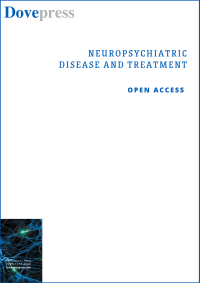 Cover image for Neuropsychiatric Disease and Treatment, Volume 19, Issue 