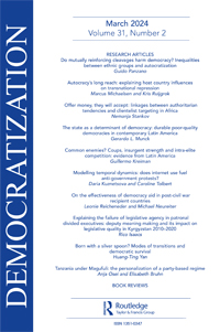 Cover image for Democratization, Volume 31, Issue 2
