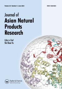 Cover image for Journal of Asian Natural Products Research, Volume 26, Issue 6