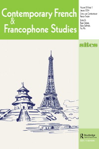 Cover image for Contemporary French and Francophone Studies, Volume 28, Issue 1