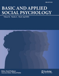 Cover image for Basic and Applied Social Psychology, Volume 46, Issue 2