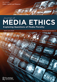 Cover image for Journal of Media Ethics, Volume 39, Issue 2