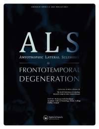 Cover image for Amyotrophic Lateral Sclerosis, Volume 25, Issue 1-2