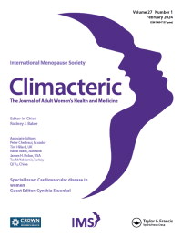 Cover image for Climacteric, Volume 27, Issue 1