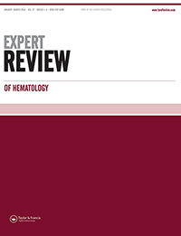 Cover image for Expert Review of Hematology, Volume 17, Issue 1-3