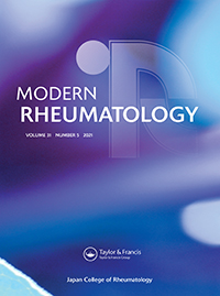 Cover image for Modern Rheumatology, Volume 31, Issue 5