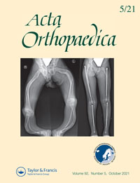 Cover image for Acta Orthopaedica Scandinavica, Volume 92, Issue 5