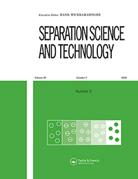 Cover image for Separation Science and Technology, Volume 59, Issue 3