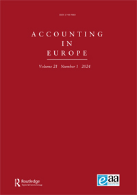 Cover image for Accounting in Europe, Volume 21, Issue 1