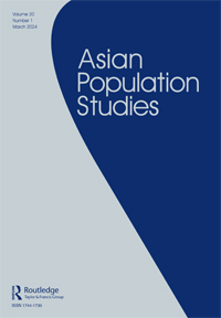 Cover image for Asian Population Studies, Volume 20, Issue 1