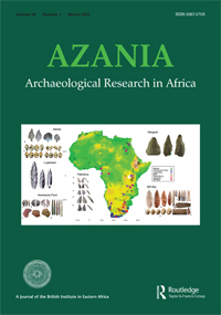 Cover image for Azania: Archaeological Research in Africa, Volume 59, Issue 1