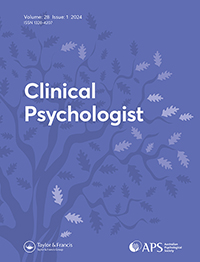Cover image for Clinical Psychologist, Volume 28, Issue 1