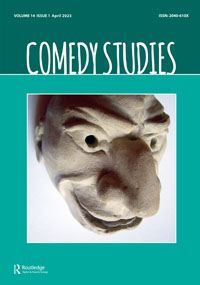 Cover image for Comedy Studies, Volume 14, Issue 1