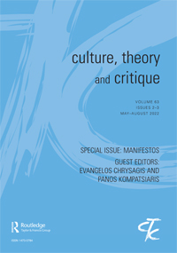 Cover image for Culture, Theory and Critique, Volume 63, Issue 2-3