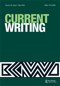 Cover image for Current Writing: Text and Reception in Southern Africa, Volume 35, Issue 1