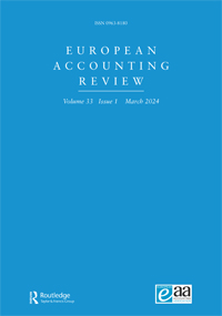 Cover image for European Accounting Review, Volume 33, Issue 1