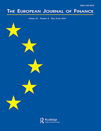 Cover image for The European Journal of Finance, Volume 30, Issue 8