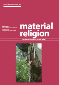 Cover image for Material Religion, Volume 19, Issue 5