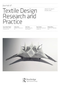Cover image for Journal of Textile Design Research and Practice, Volume 10, Issue 3