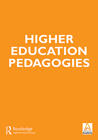 Cover image for Higher Education Pedagogies, Volume 7, Issue 1