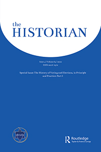 Cover image for The Historian, Volume 84, Issue 4