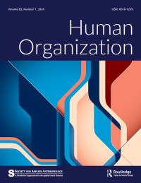 Cover image for Human Organization, Volume 83, Issue 1