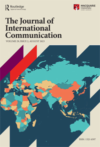 Cover image for The Journal of International Communication, Volume 29, Issue 2