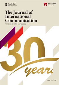Cover image for The Journal of International Communication, Volume 30, Issue 1