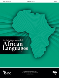 Cover image for South African Journal of African Languages, Volume 43, Issue 3