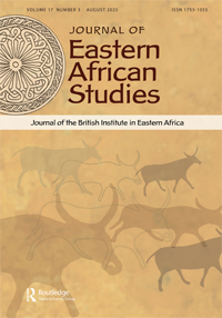 Cover image for Journal of Eastern African Studies, Volume 17, Issue 3