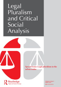 Cover image for Legal Pluralism and Critical Social Analysis, Volume 56, Issue 1