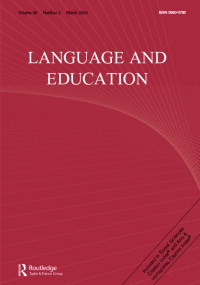 Cover image for Language and Education, Volume 38, Issue 2