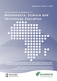Cover image for African Journal of Research in Mathematics, Science and Technology Education, Volume 27, Issue 3